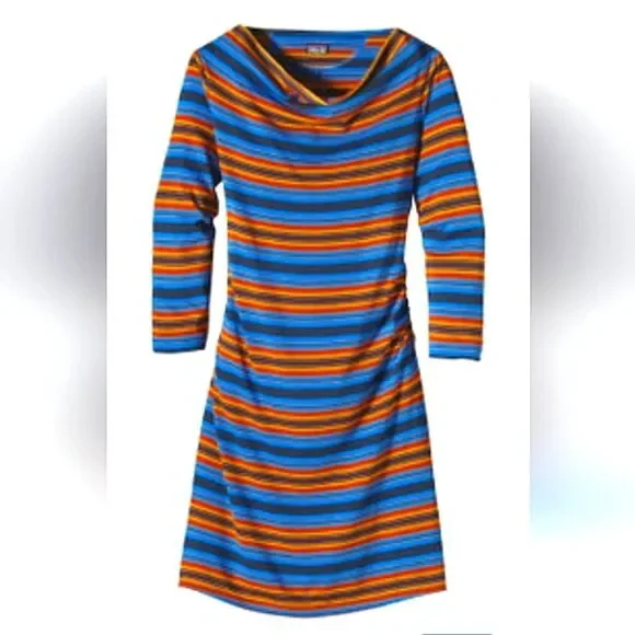 New Patagonia Kamala Cowl Neck Dress Size Medium - Picture 1 of 9